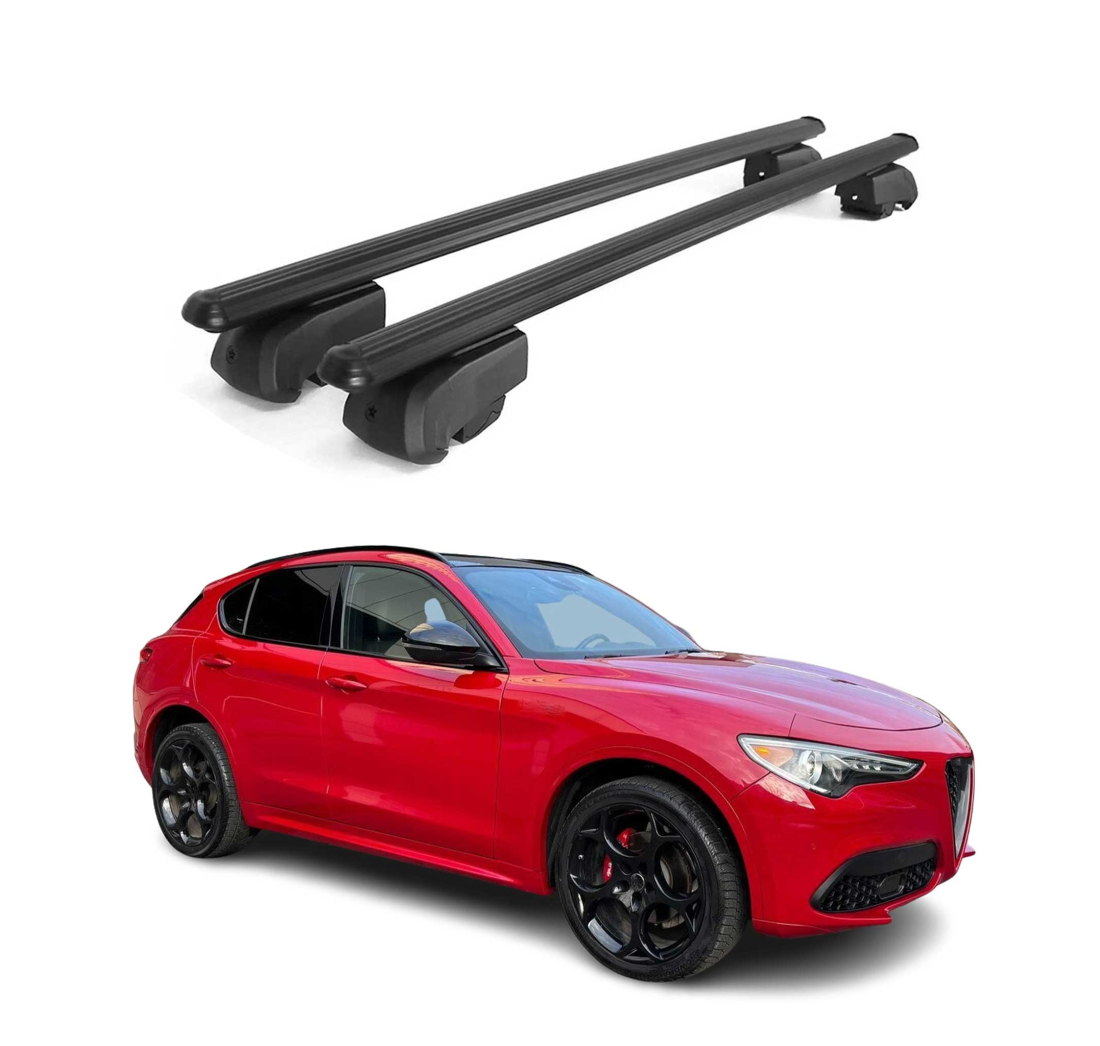 Krovni nosači ALFA ROMEO STELVIO 2017- | aluminij | Molydon