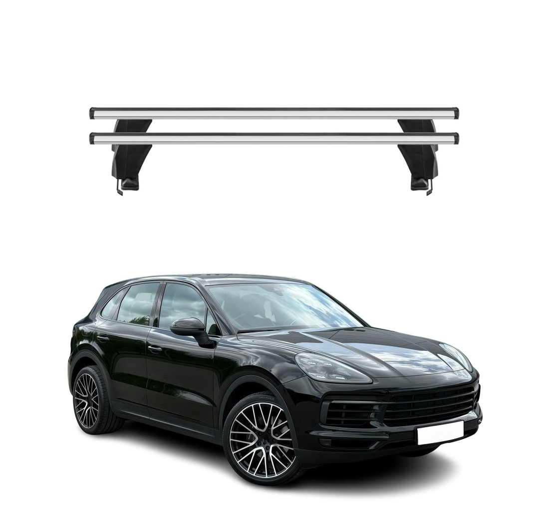Krovni nosači PORSCHE CAYENNE III 9YA 2018- | aluminij | Molydon