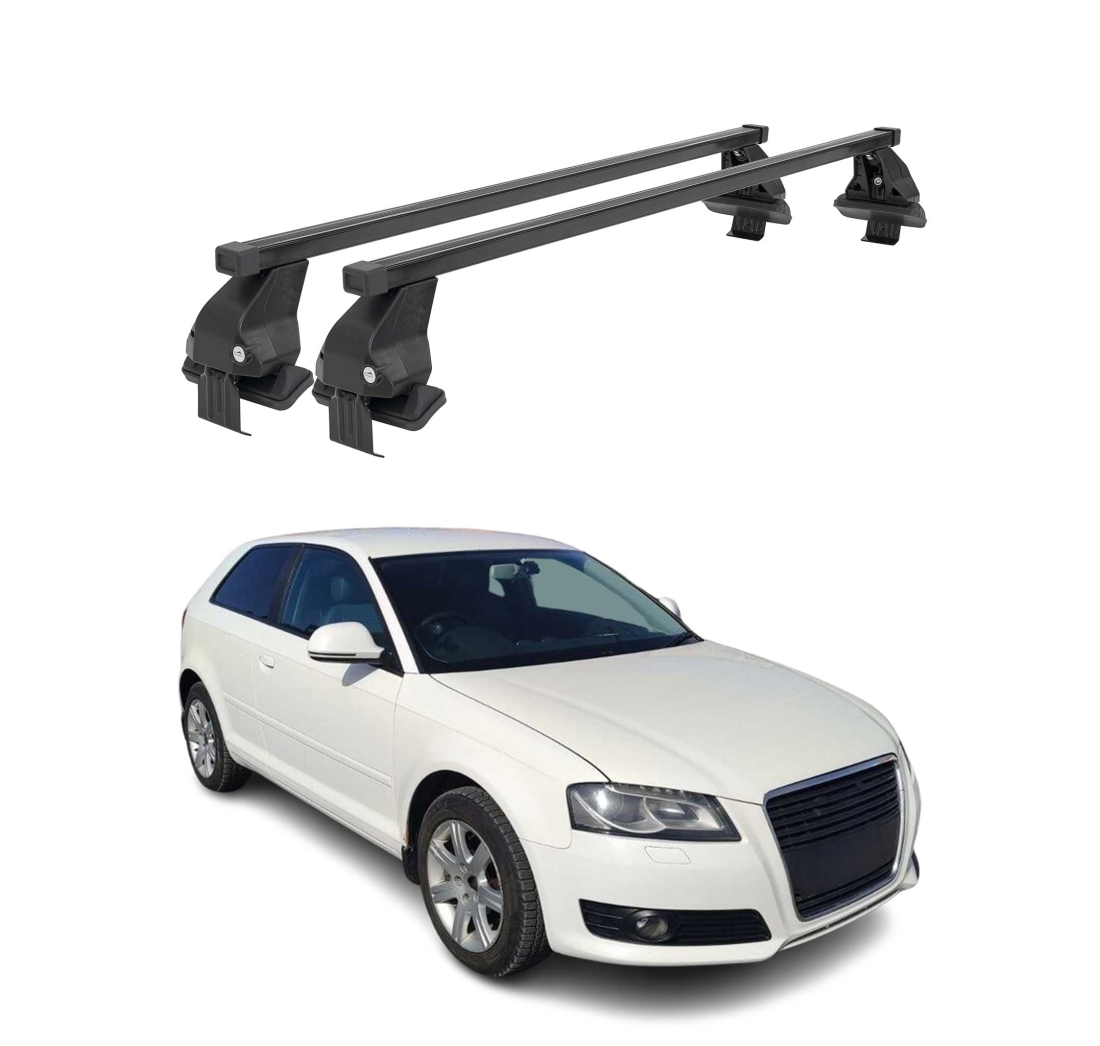 Krovni nosači AUDI A3 8P 3DOOR 2003-2012 | čelik | Molydon