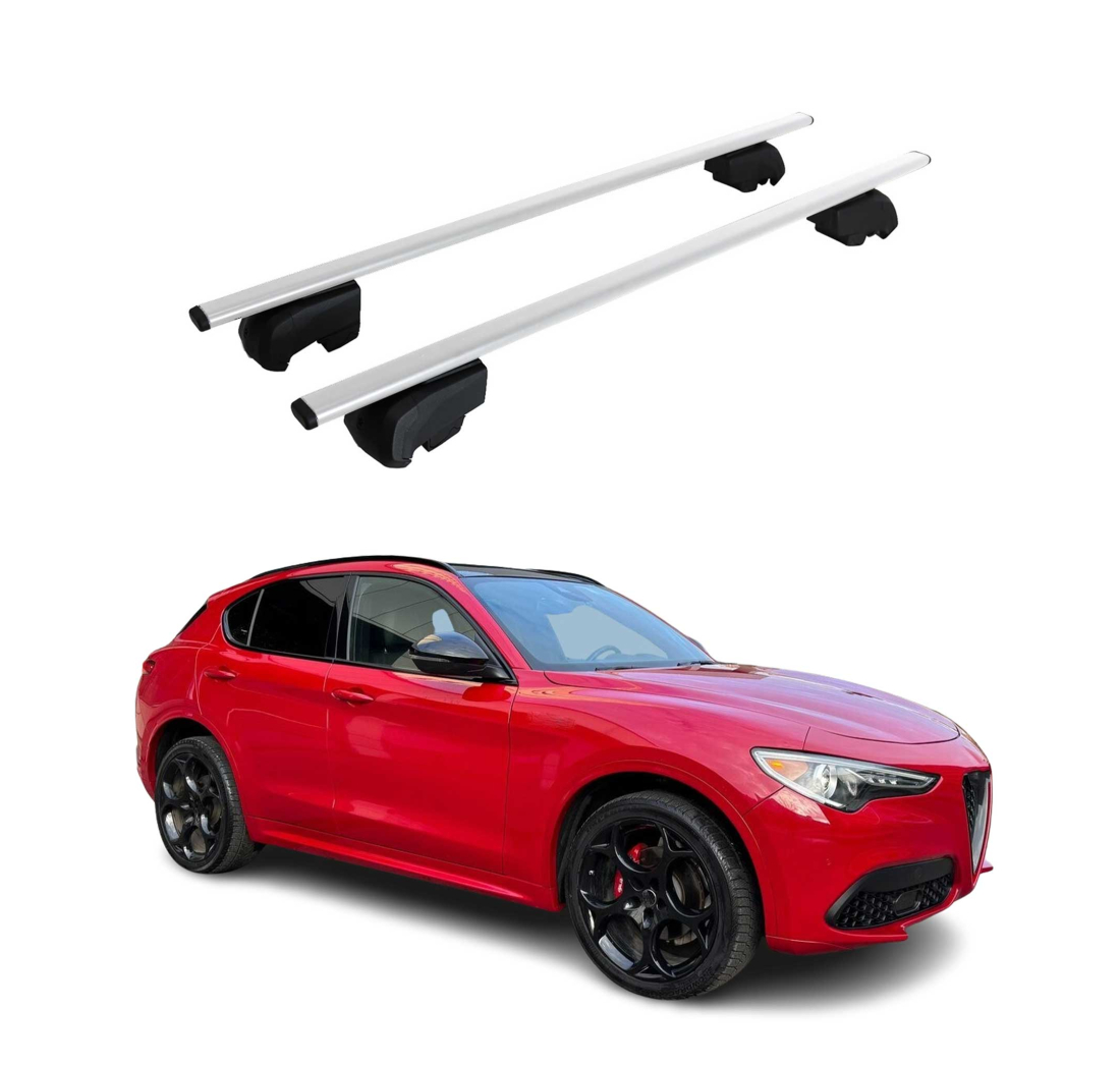 Krovni nosači ALFA ROMEO STELVIO 2017- | aluminij | Molydon