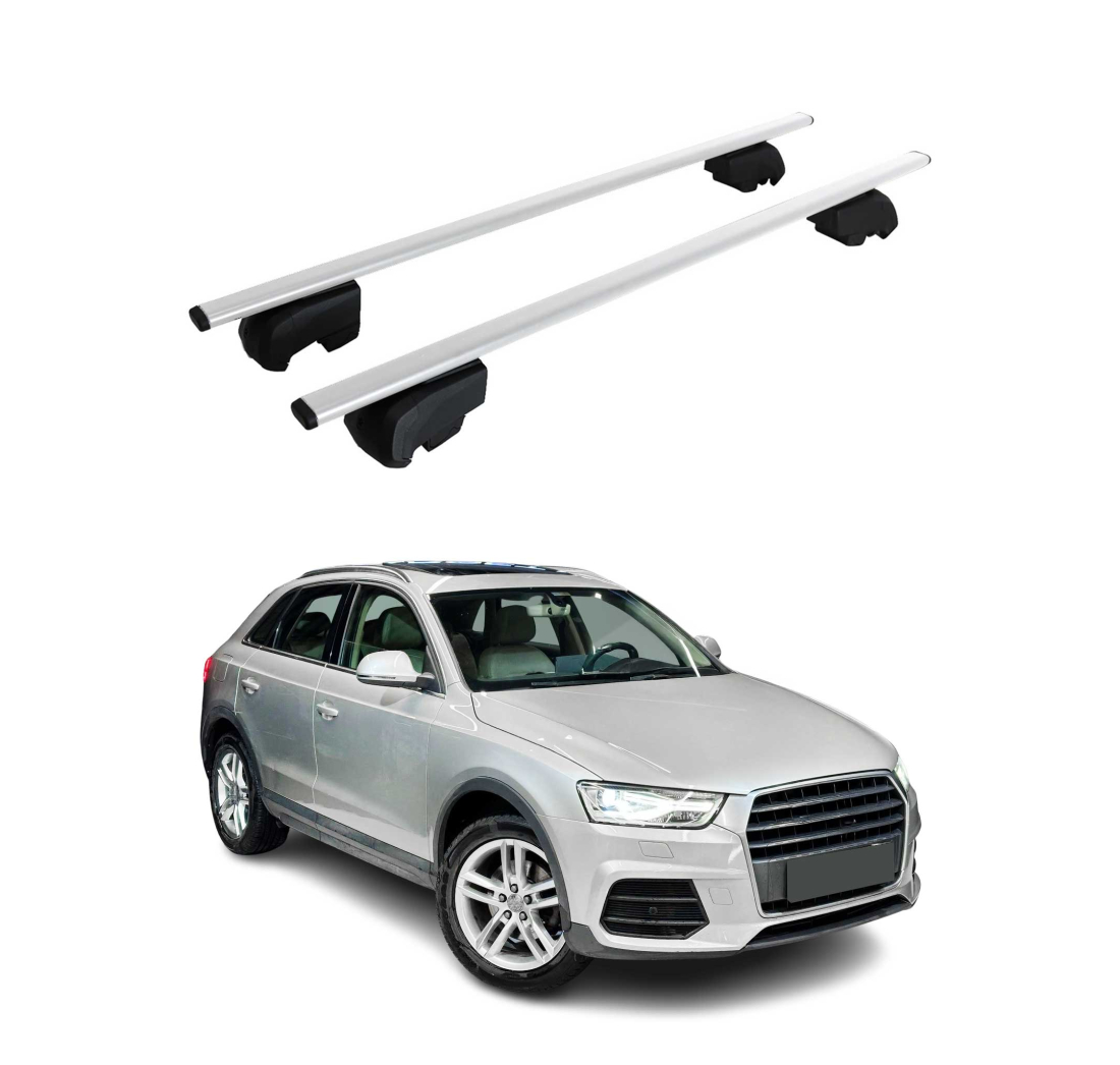 Krovni nosači AUDI Q3 8U 2011-2018 | aluminij | Molydon