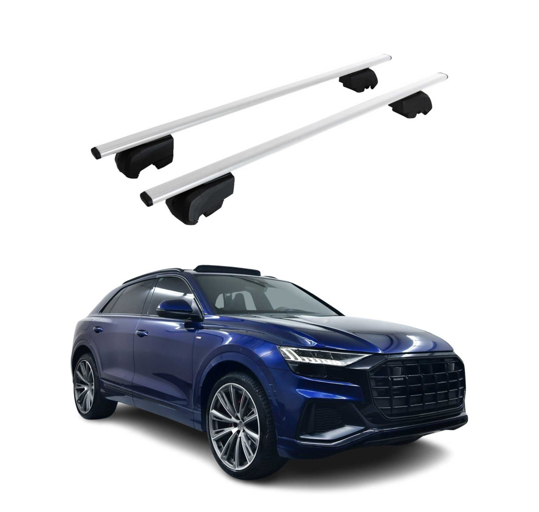 Krovni nosači AUDI Q8 / E-TRON 2018- | aluminij | Molydon