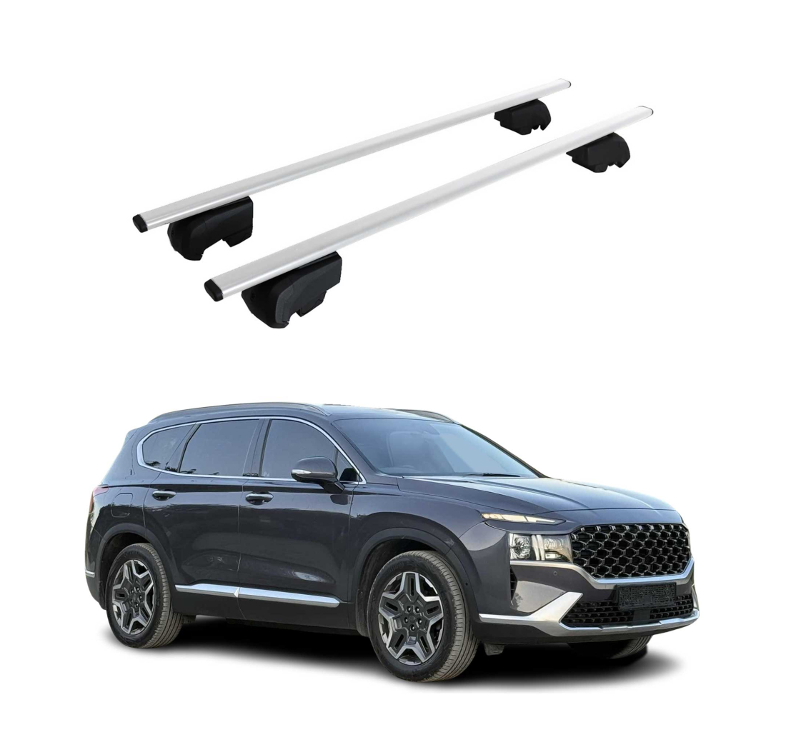 Krovni nosači HYUNDAI SANTA FE 2019-2023 | aluminij | Molydon