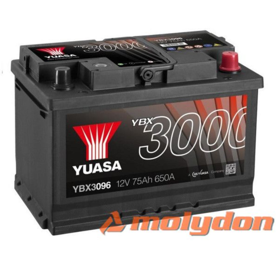 AKUMULATOR YUASA (3000 PREMIUM) 12V/80Ah D+