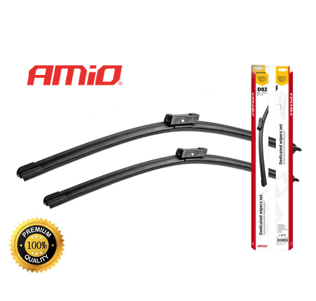 METLICE BRISAČA PREDNJI SET ZA AUDI A4 2008- AMIO