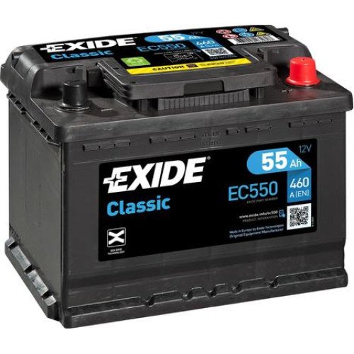 AKUMULATOR EXIDE CLASSIC 55AH AKUMULATOR EXIDE CLASSIC 55AH