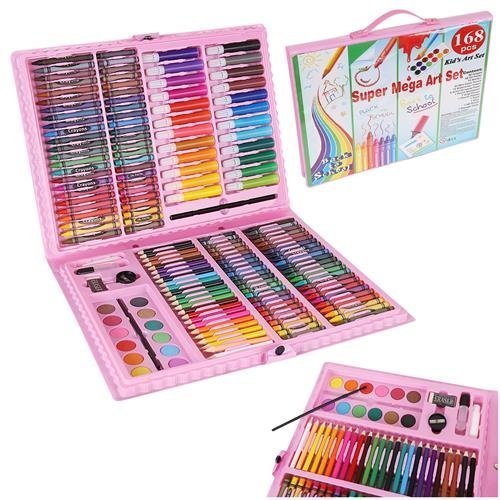 SLIKARSKI SET BOJA ZA DJECU - 168 ELEMENATA