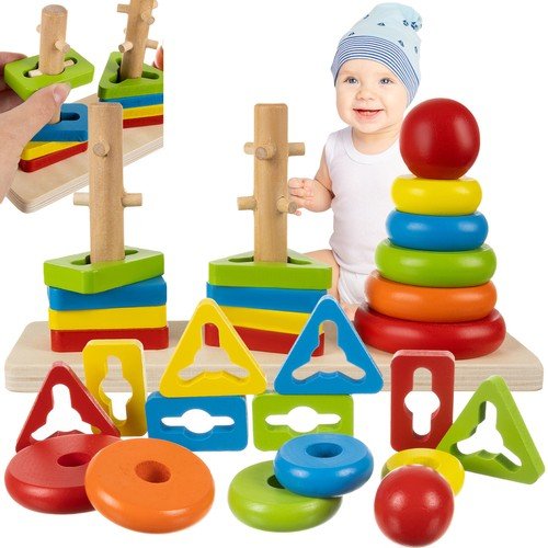 SORTER - DRVENA PUZLA ZA DJECU