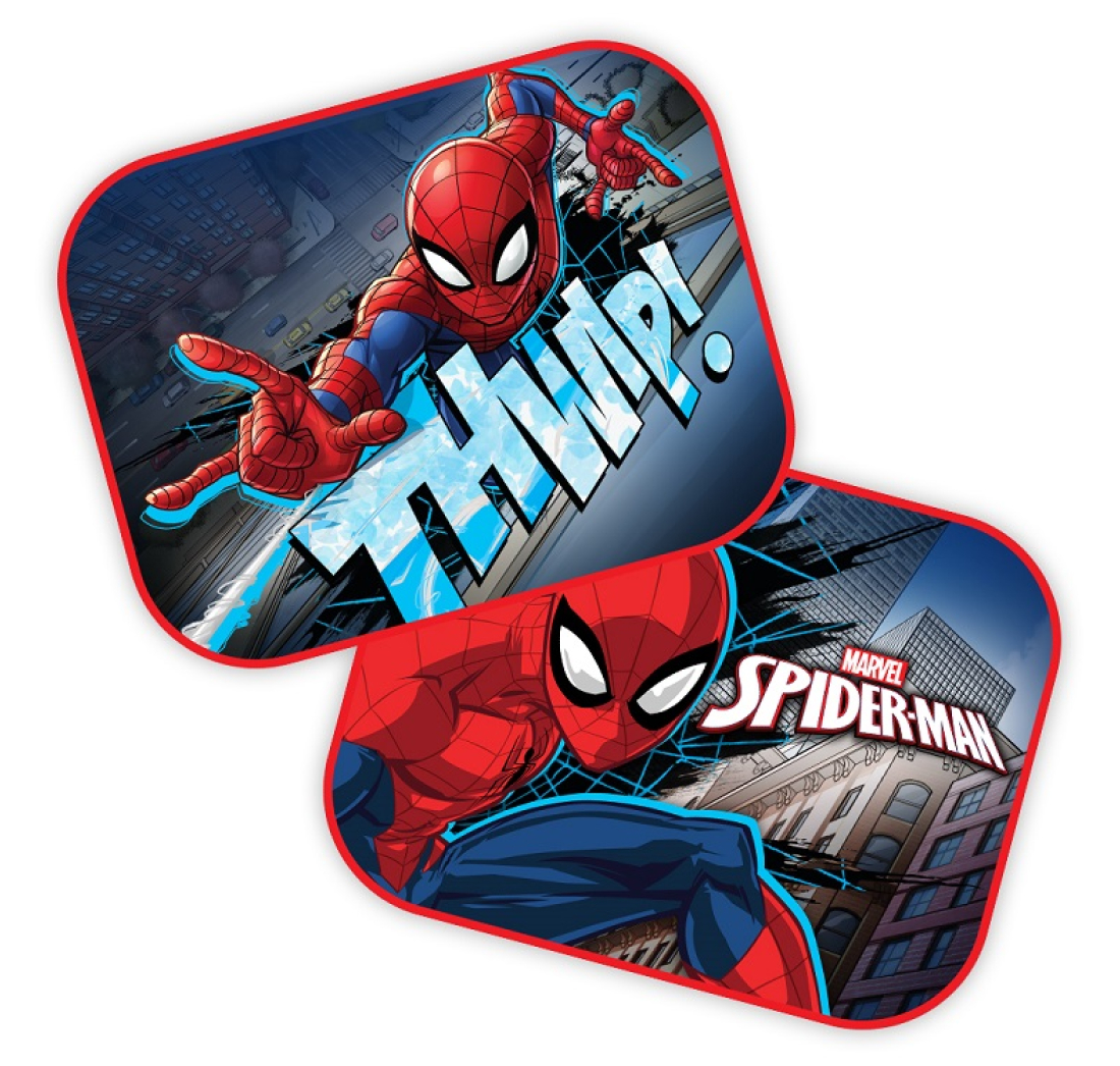 SJENILO ZA STAKLO BOČNO 44X35 SPIDERMAN