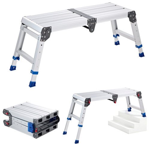 Radna platforma podesive visine, nosivost 227 kg, masa 6,1 kg Radna platforma podesive visine, nosivost 227 kg, masa 6,1 kg