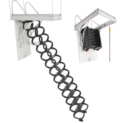 Čelične tavanske ljestve za strop, 98,0 × 69,0 × 44,0 cm, masa 72 kg Čelične tavanske ljestve za strop, 98,0 × 69,0 × 44,0 cm, masa 72 kg