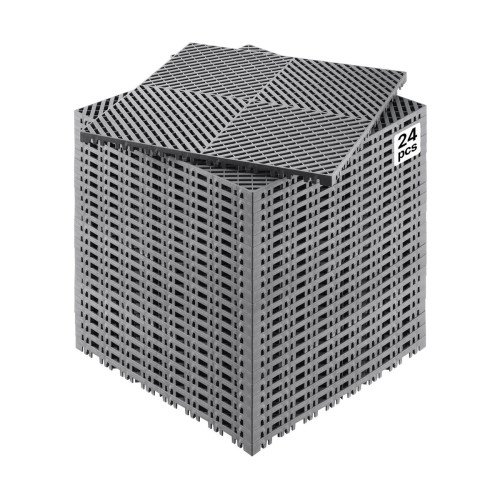 Drenažne podne pločice, protuklizne, 40 × 38 cm, masa 13,3 kg