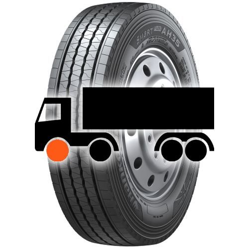 HANKOOK AH35 M 124 205/75/R17.5 TERETNA GUMA HANKOOK AH35 M 124 205/75/R17.5 TERETNA GUMA