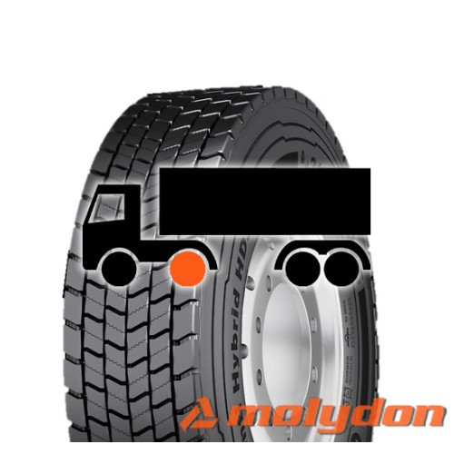 CONTINENTAL HYBRID HD3 L 150 295/60 R22.5 TERETNA GUMA CONTINENTAL HYBRID HD3 L 150 295/60 R22.5 TERETNA GUMA