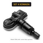 Metalni TPMS ventili (senzori tlaka u gumama), set 4 kom