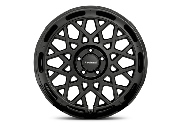 8,5X20 SUPERMETAL CAGE 6/139,7 ET42 CH93,1 8,5 20 42 6X139 SUPER METAL 93,1 Dull Black